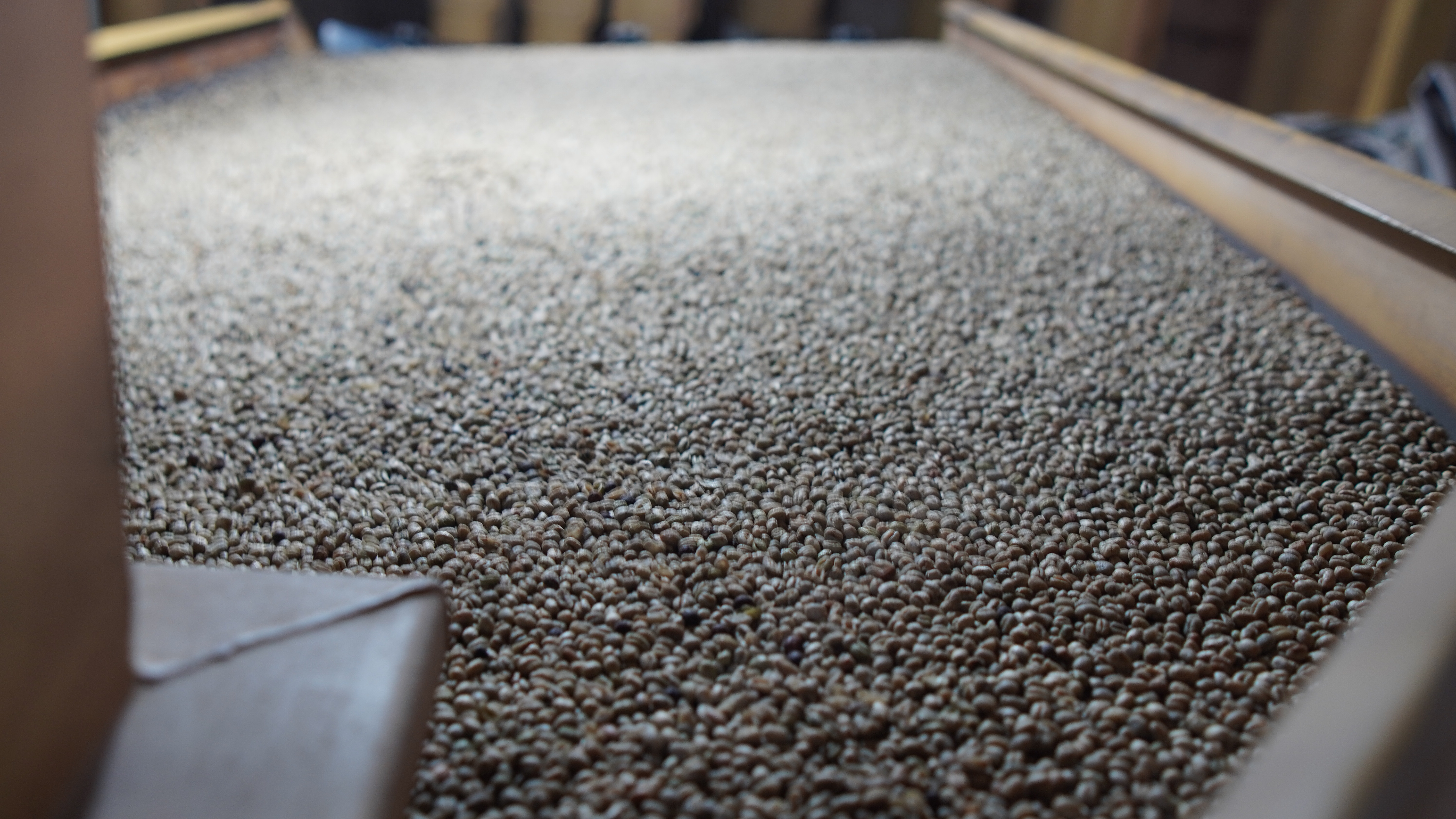 Vista das operações de armazenagem do Armazém Nicão em Andradas MG